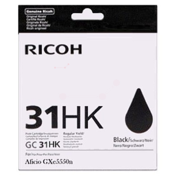 Ricoh Toner 405701 | GC-31HK | GC31HK schwarz