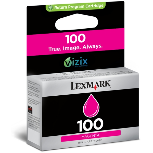 Lexmark Tinte 14N0901B | 100 magenta