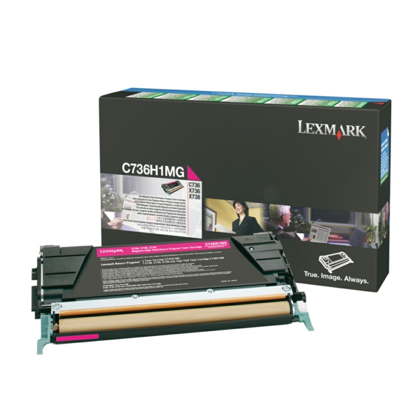 Lexmark Toner C736H1MG magenta