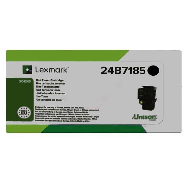 Lexmark Toner 24B7185 schwarz