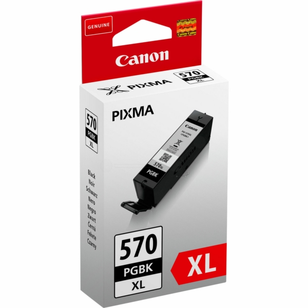 Canon Zubehör PGI-570XL | PGI570XL | 0318C001 | PGI-570PGBKXL | PGI570PGBKXL