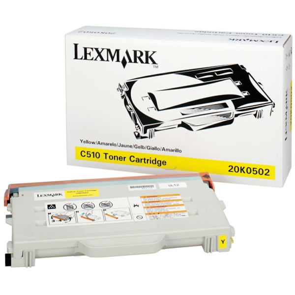 Lexmark Toner 20K0502 yellow