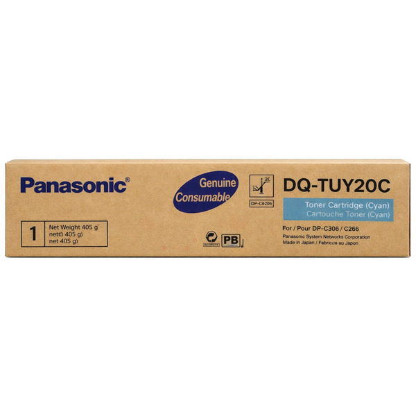 Panasonic Toner DQ-TUY20C | DQTUY20C cyan