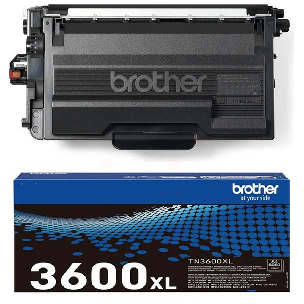 Brother Toner TN-3600XL | TN3600XL schwarz