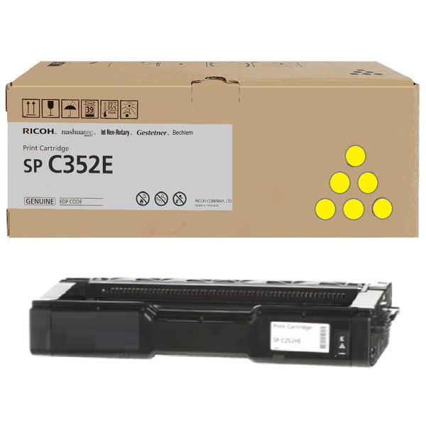 Ricoh Toner 407386 | TYPESP352E yellow