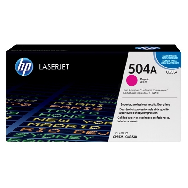 HP Toner CE253A | 504A | 504AMAGENTA magenta