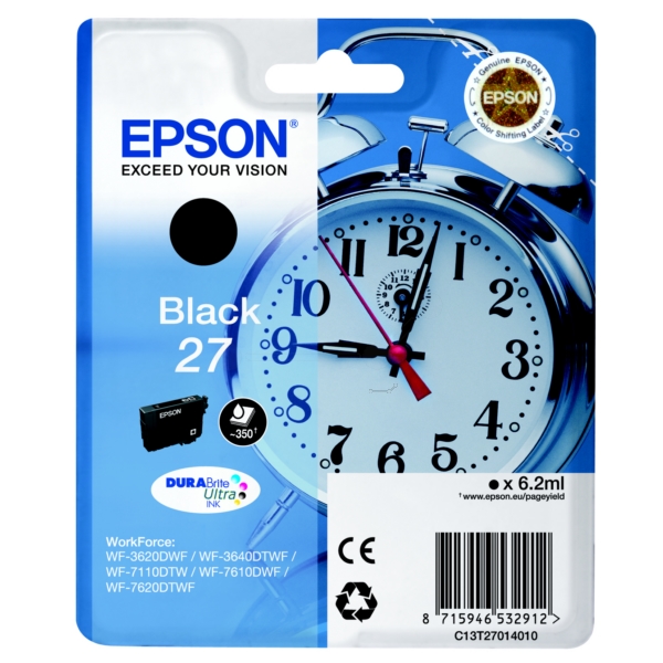 Epson Tinte C13T27014012 | 27 | T27014012 schwarz