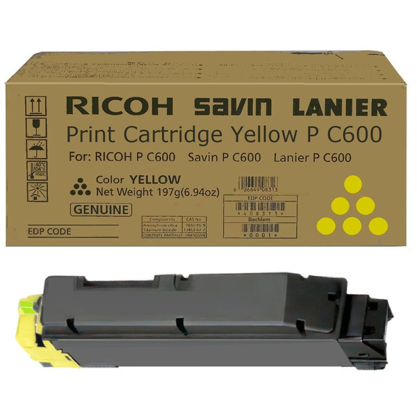 Ricoh Toner 408317 | PC600 yellow