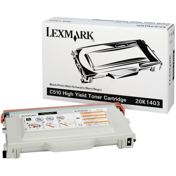 Lexmark Toner 20K1403 schwarz