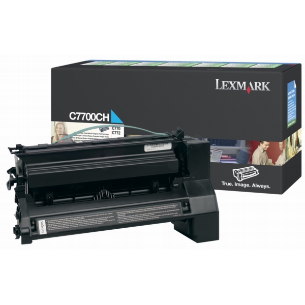 Lexmark Toner C7700CH cyan