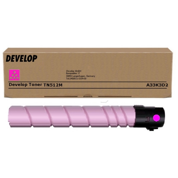 Develop Toner TN-512 | TN512 | A33K3D2 magenta