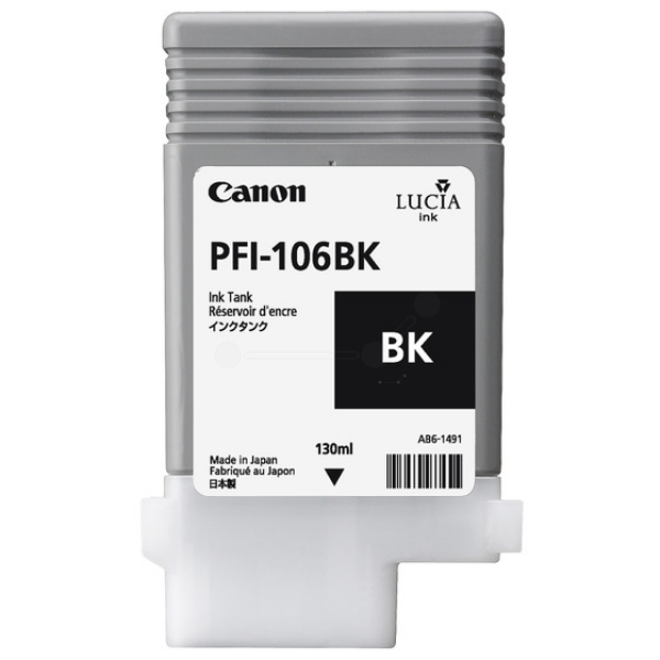 Canon Tinte 6621B001 | PFI-106BK | PFI106BK schwarz