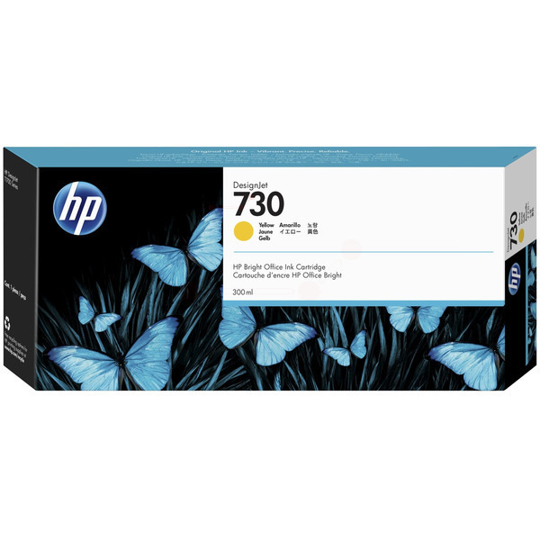 HP Tinte P2V70A | 730Y | 730YELLOW | 730 yellow