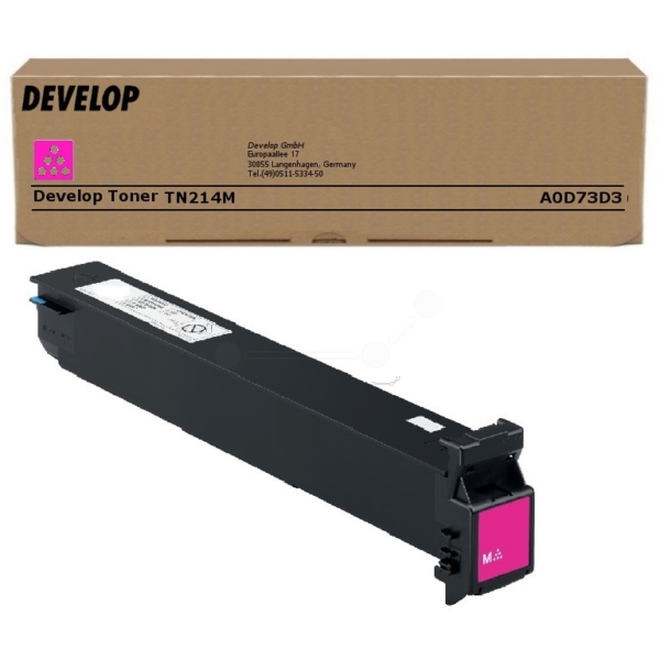 Develop Toner TN-214 | TN214 | A0D73D3 magenta