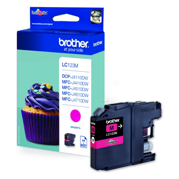 Brother Tinte LC-123 | LC123 | LC-123M | LC123M magenta