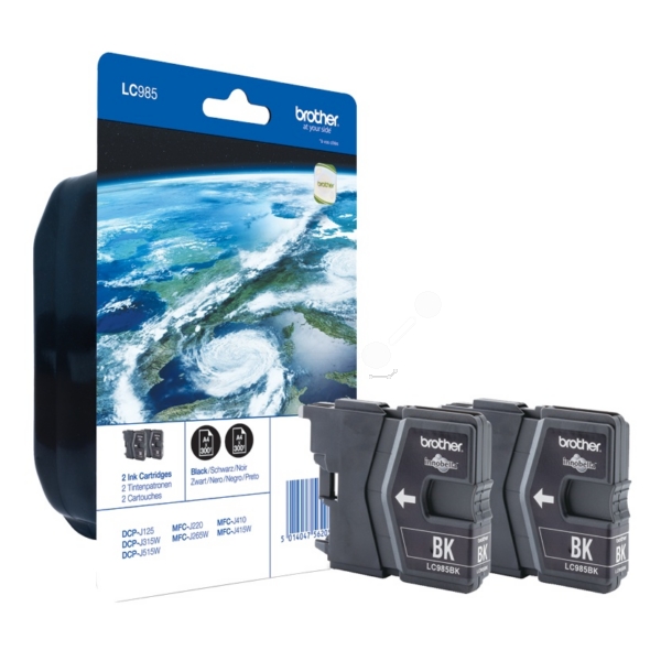 Brother Tinte LC-985 | LC985 | LC-985BKBP2DR | LC985BKBP2DR schwarz