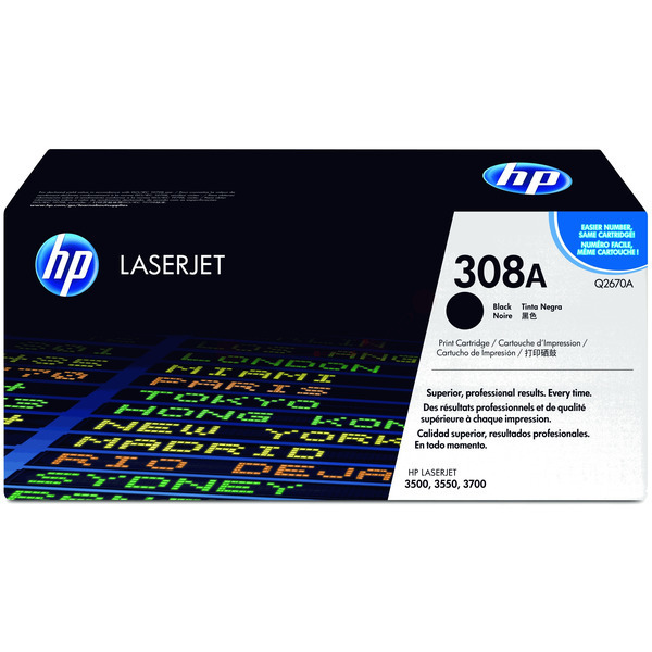 HP Toner Q2670A | 308A | 308ABLACK schwarz