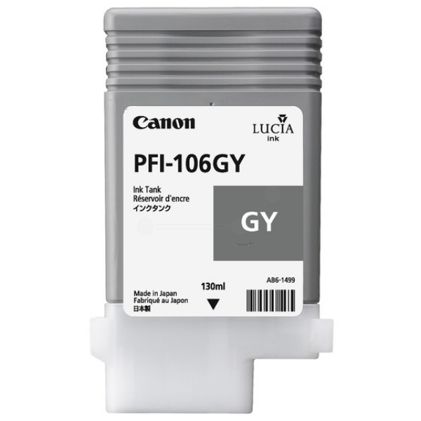 Canon Tinte 6630B001 | PFI-106GY | PFI106GY grau