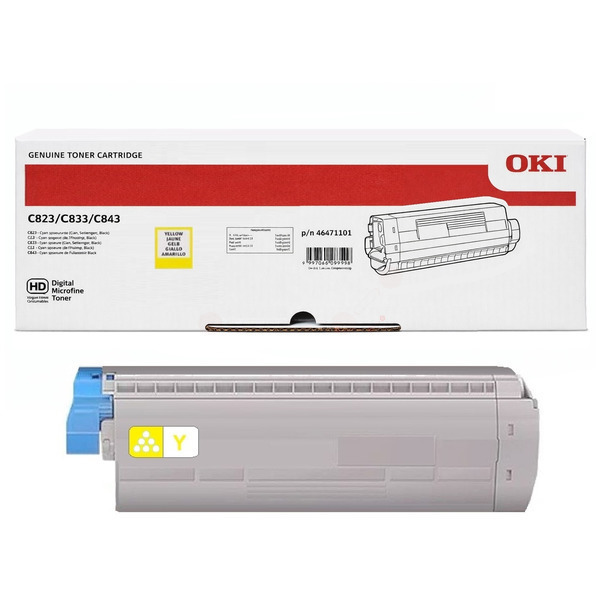 OKI Toner 46471101 yellow
