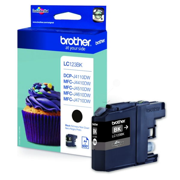 Brother Tinte LC-123 | LC123 | LC-123BK | LC123BK schwarz