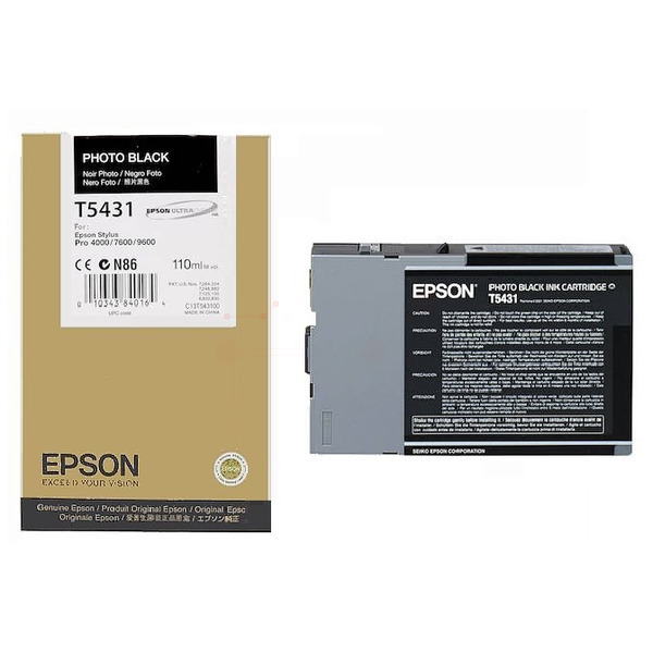 Epson Tinte C13T543100 | T5431 | T543100 schwarz