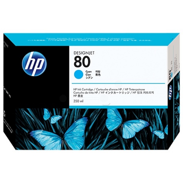 HP Tinte C4846A | 80 | 80CYAN | 80C cyan