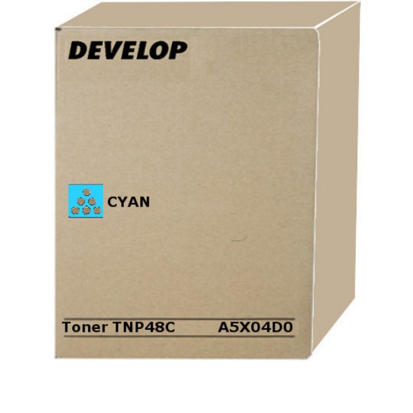 Develop Toner A5X04D0 | TNP-48C | TNP48C cyan
