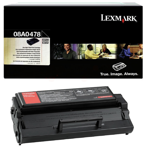Lexmark Toner 08A0478 schwarz