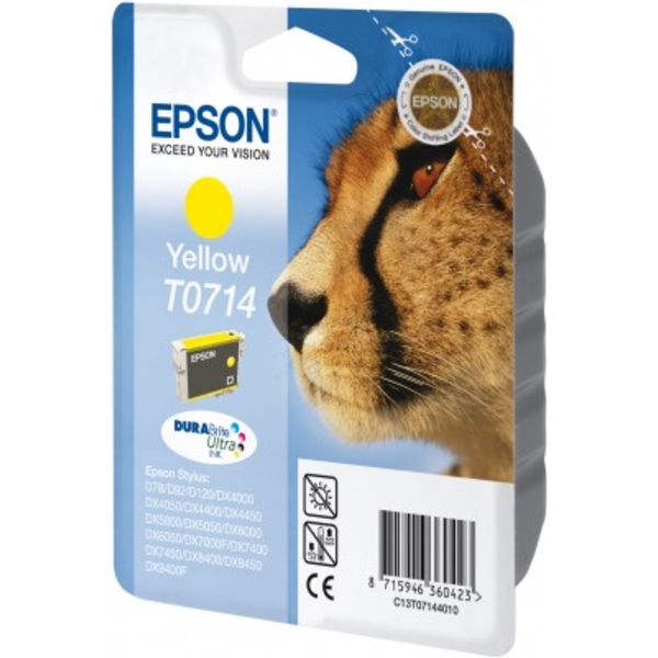 Epson Tinte C13T07144012 | T07144012 | T0714 yellow