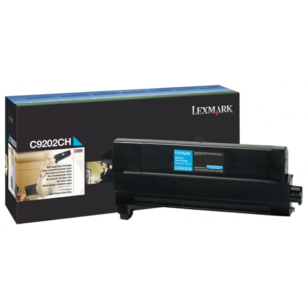 Lexmark Toner C9202CH cyan
