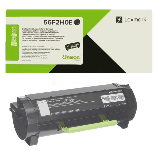 Lexmark Toner 56F2H0E schwarz