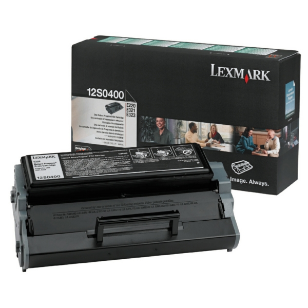 Lexmark Toner 12S0400 schwarz