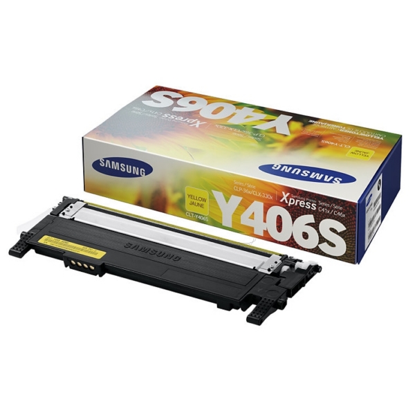 Samsung Toner CLT-Y406S | CLTY406S | CLT-Y406SYELLOW | CLTY406SYELLOW yellow
