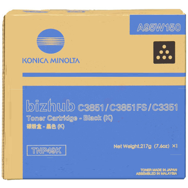 Konica Toner A95W150 | TNP-49K | TNP49K schwarz
