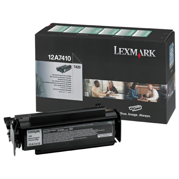 Lexmark Toner 12A7410 schwarz