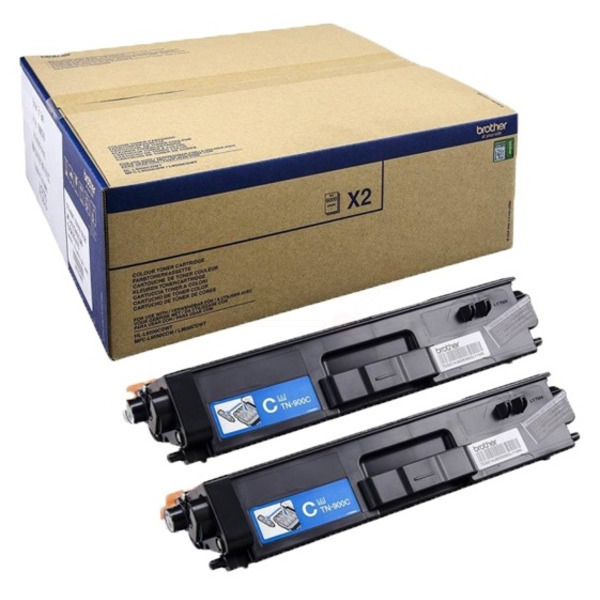 Brother Toner TN-900 | TN900 | TN900CTWIN cyan