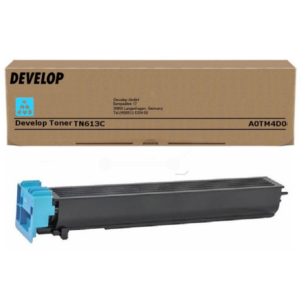 Develop Toner TN-613 | TN613 | A0TM4D0 cyan