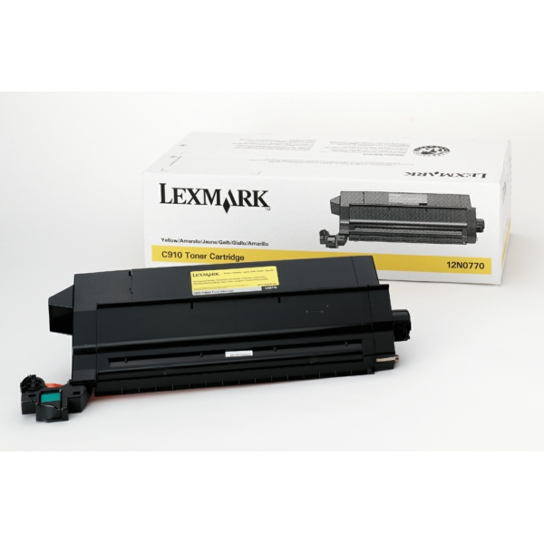 Lexmark Toner 12N0770 yellow