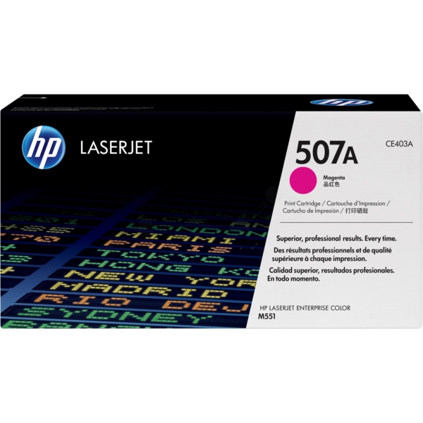 HP Toner CE403A | 507A | 507AMAGENTA magenta