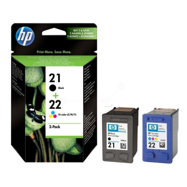 HP Tinte SD367AE | 21+22 | 2122 schwarz