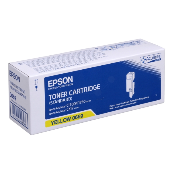 Epson Toner C13S050669 | 0669 yellow