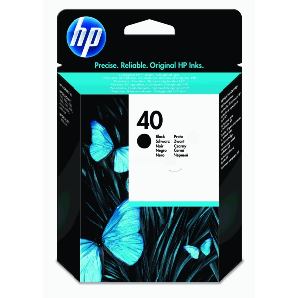 HP Tinte 51640AE | 40 | 40BLACK | 40BK schwarz