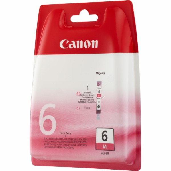 Canon Tinte BCI-6 | BCI6 | 4707A002 magenta