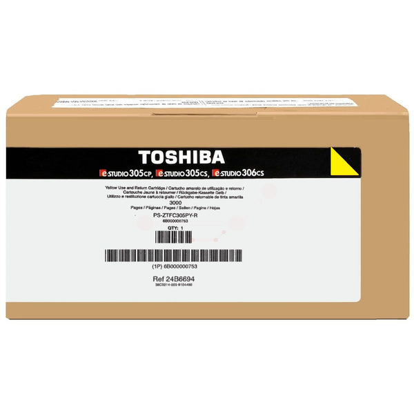 Toshiba Toner T-305PY-R | 6B000000753 | T305PYR yellow