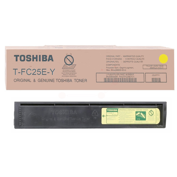 Toshiba Toner T-FC25EY | 6AJ00000081 | TFC25EY yellow