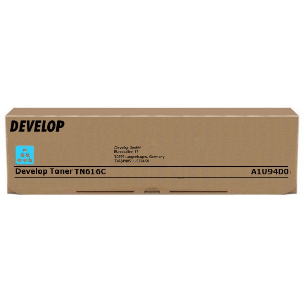 Develop Toner TN-616 | TN616 | A1U94D0 cyan
