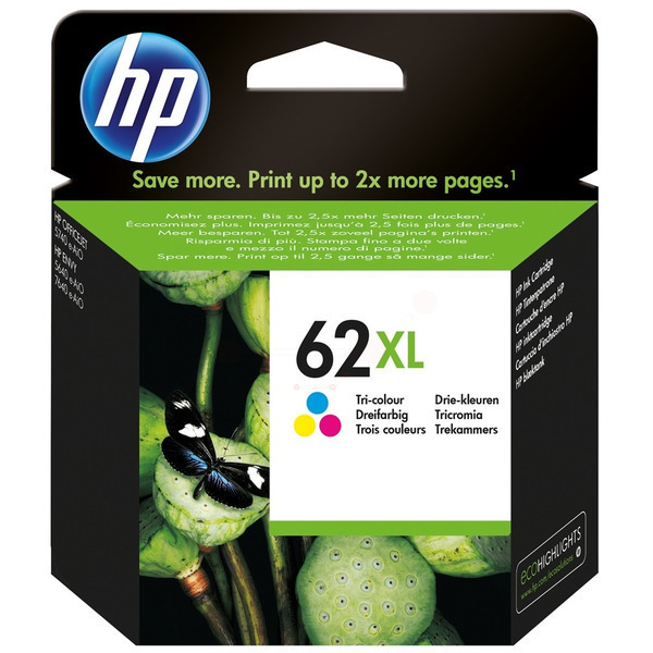 HP Tinte C2P07AE | 62XL | 62XLCOLOR