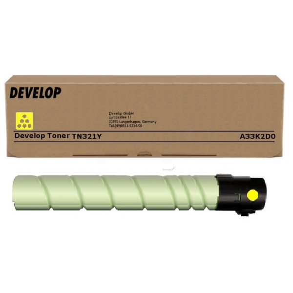 Develop Toner TN-321 | TN321 | A33K2D0 yellow