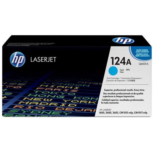 HP Toner Q6001A | 124A | 124ACYAN cyan