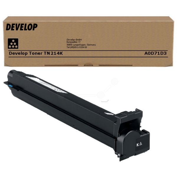 Develop Toner TN-214 | TN214 | A0D71D3 schwarz